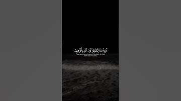 يُرِيدُونَ لِيُطْفِئُوا نُورَ اللَّهِ بِأَفْوَاهِهِمْ -  سورة الصف