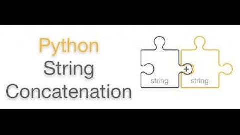 Python - String Concatenation