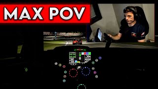 Max Verstappen POV Pitch Black HOTLAP! - Nurburgring 24hr iRacing 2024