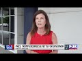 Lt. Gov. Pamela Evette holds press conference following Pres. Trump's endorsement
