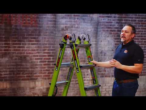 Little Giant Ladder Systems Conquest 2 0 Conquest All Terrain Demo