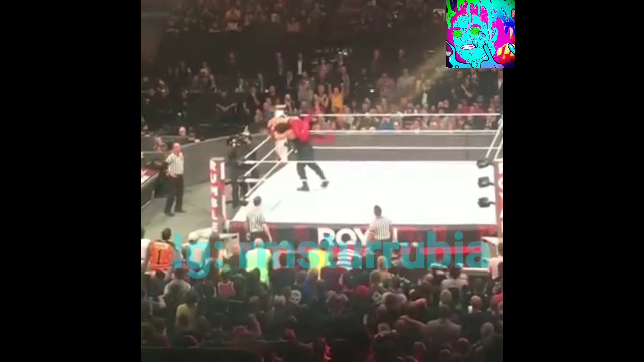 Shinsuke nakamura WINS by Eliminating Roman reigns at the Royal Rumble 2018