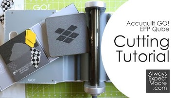 Accuquilt GO! EPP Qube Cutting Demo