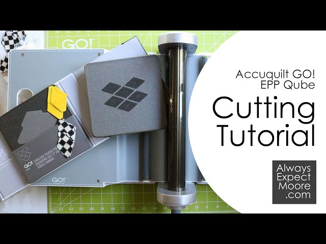 How to use AccuQuilt GO! Fabric Cutting Machine 