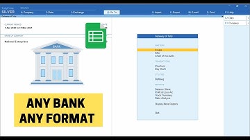 Import Bank Statements into TallyPrime [ For ANY BANK in ANY FORMAT]