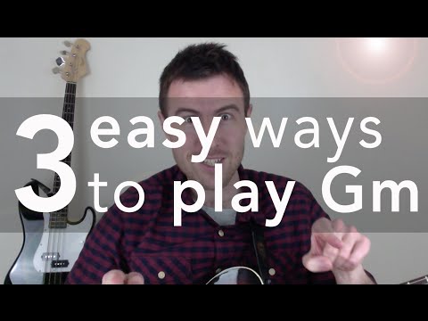 Video: How To Play A Gm Chord