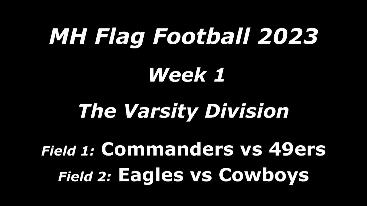 MHFF 2023 - Week 1 - Varsity Division - Fields 1 & 2 - YouTube
