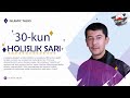 &quot;Ramazon tuhfasi&quot;  Holislik sari 30 - kun  Xayrulla Hamidov