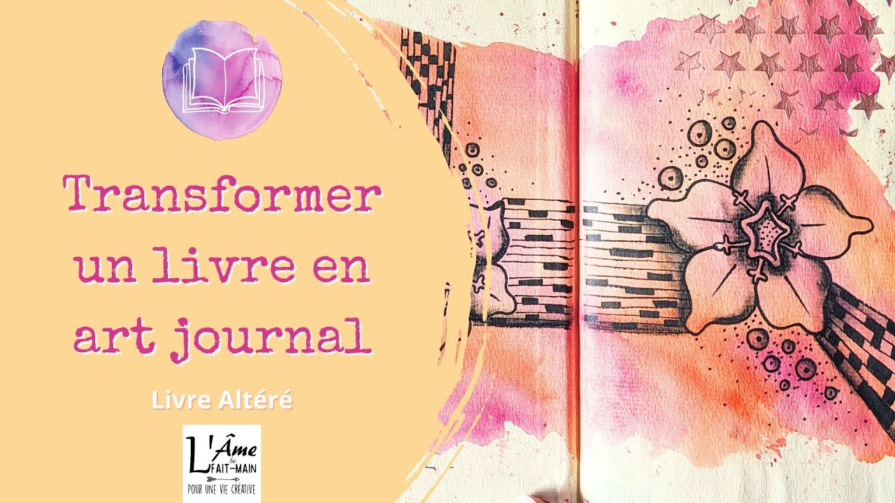 Transformer un livre en art journal