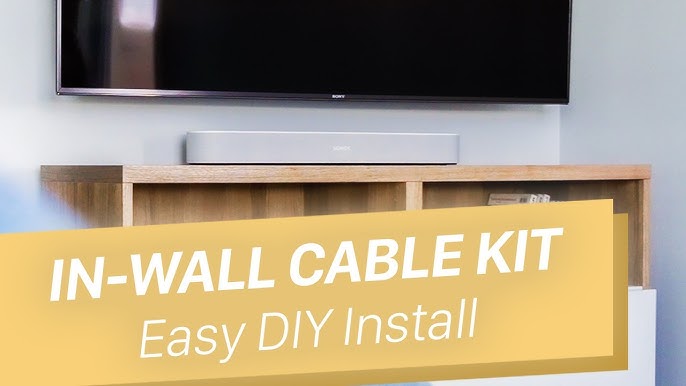 How to Hide Your TV Wires in 30 Minutes – LRN2DIY