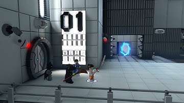 LEGO Dimensions 100% Walkthrough Part 7 Aperture Science Enrichment Center