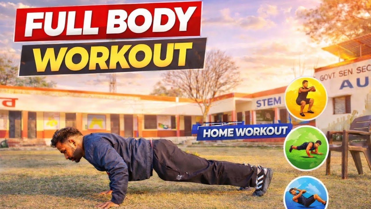 Full Body Transformation | Home Workout