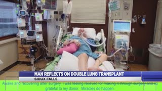Man Reflects on Double Lung Transplant