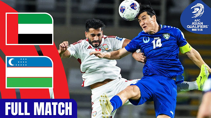 United Arab Emirates vs. Uzbekistan | Full Match | AFC Asian Qualifiers™ Road to 26