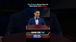 Ben Shapiro Shares View on Masculinity and Biology #benshapiro #debate #speech