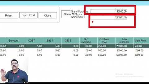 Purchase entry edit and update option raintech pos billing software 2020