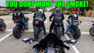 Racing To The Race Spot | R1M, RSV4, S1000rr, CBR1000rrr, ZX10r, R6, 1299 Panigale | Cafe 27