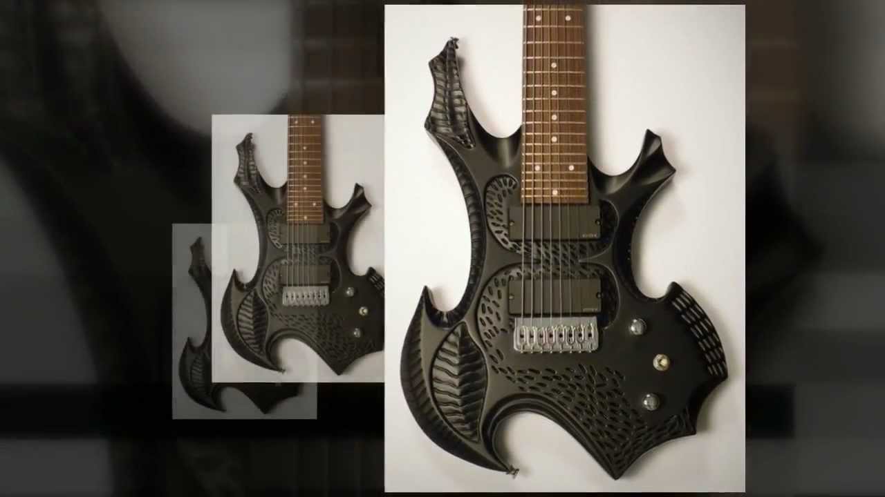 Halo Custom Guitars GVK 8 String Guitar EMG 808X