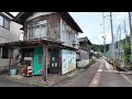 Kamo, a deserted old town in Niigata【4K Japan Walk】