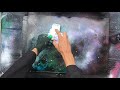 spray paint art Easy Nebula asmr