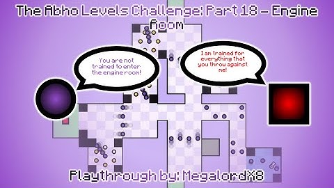 The Worlds Hardest Game Editor: (Abho levels challenge #18) Custom Level - Engine Room