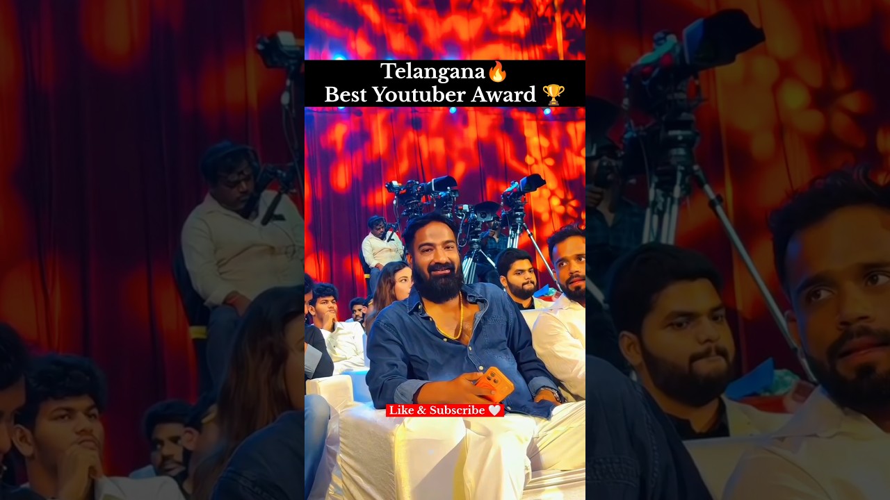 Best Youtuber of Telangana 🥹❤️ #imrananna #pareshanboys #pareshaanfamily #sista #award #shorts