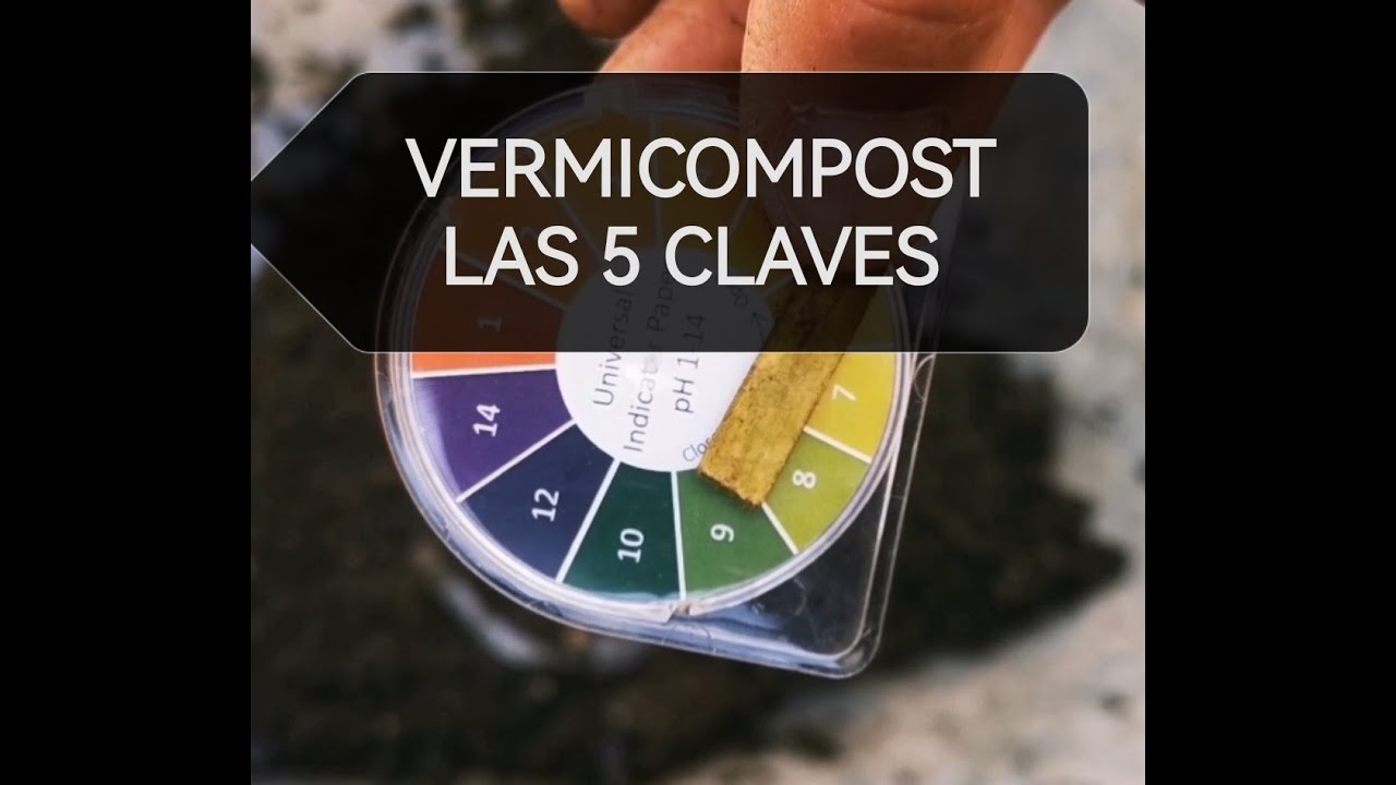 ✋🏼 5  claves en Lombricultura PH Humedad Drenaje Alimento Temperatura Oxígeno 