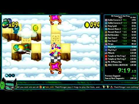 [WR] Frogger's Adventures: Temple of the Frog in 18:27 (Any%) [Speedrun]