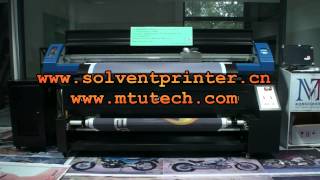 Flag Printer 4color fabric printing
