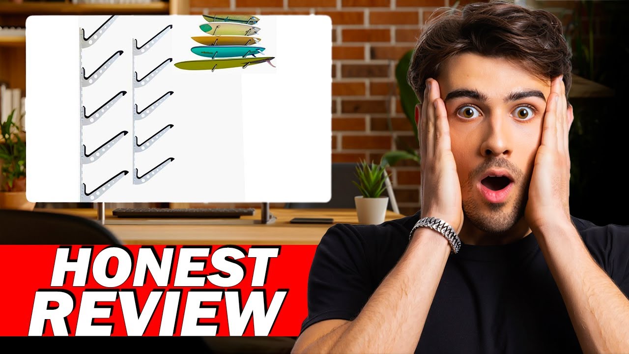 Обзор регулируемого настенного крепления для серфинга на 5 досок — Честный тест установки, сборки...