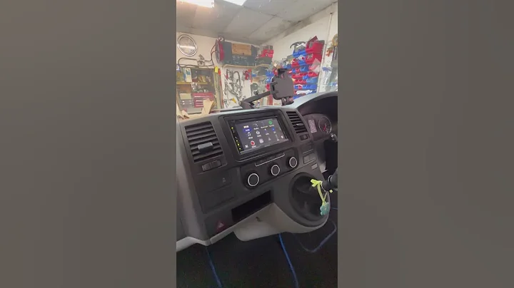 VW Transporter T5.1 - Install KENWOOD DNX5190DABS Garmin Navi,  Wired CarPlay Android Auto by BCSS