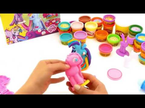 Май Литл Пони. РЕЙНБОУ ДЭШ и ПИНКИ ПАЙ Пластилин Плей До. Дружба это чудо Серия #31