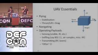 DEFCON 18: Build your own UAV 2: Wireless Mayhem from the Heavens 1/4