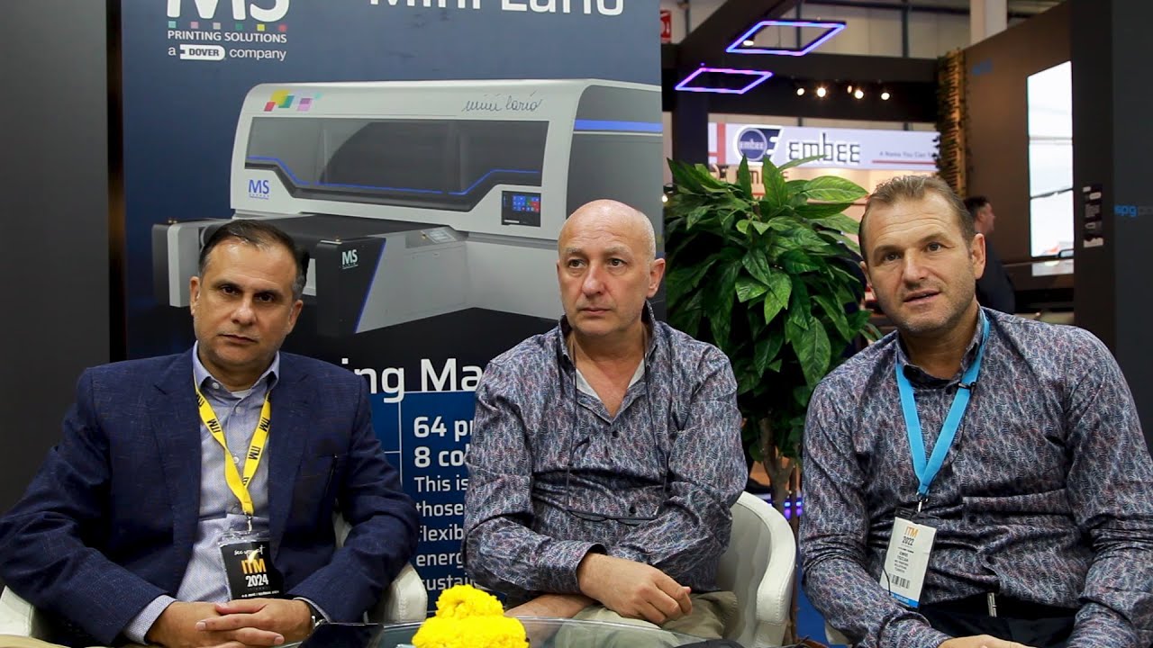 Stefano Prando, MS Printing Solutions, Italy discusses its latest innovations at ITM Turkey 2022.