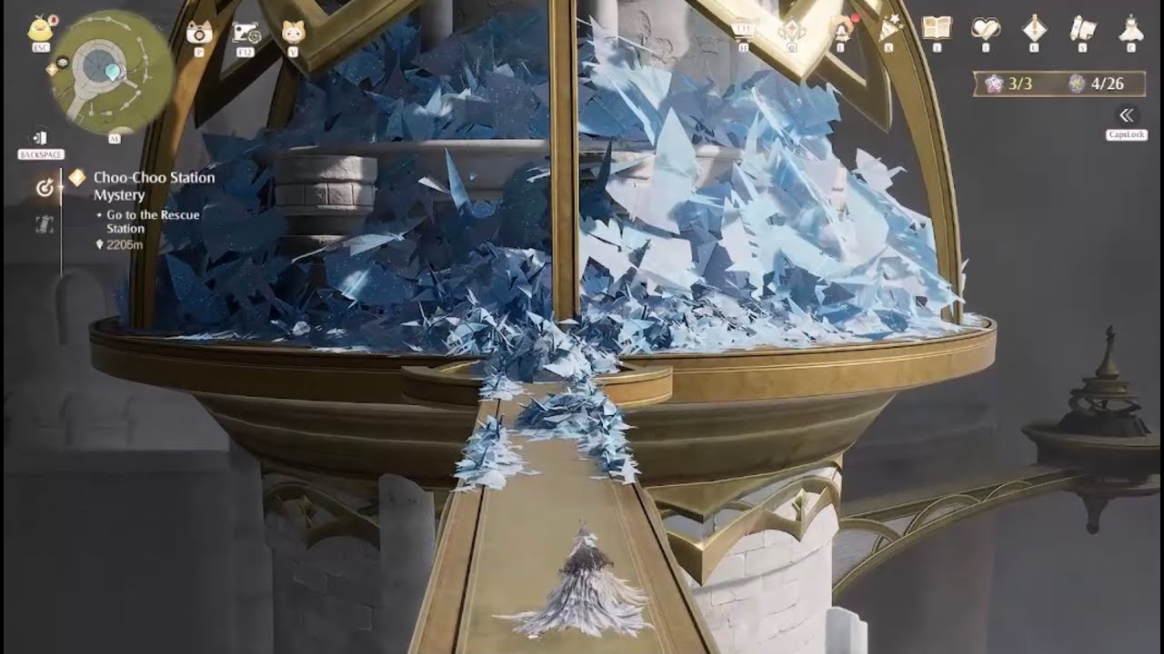 Infinity Nikki - Drunk Crane and Find My Way Extended Full Song in Dream Warehouse