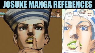 Josuke (JoJolion) Manga References Comparison - Jojo's Bizarre Adventure All Star Battle R