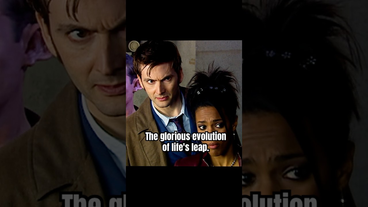 The glorious evolution of life's leap.