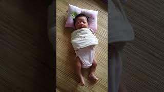 20180803 小子紜被包起來了(29d)