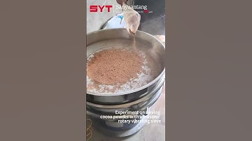 Ultrasonic vibrating screen #vibratingscreen #sievemachine #vibratingsieve