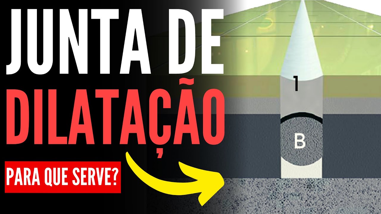 JUNTA DE DILATAÇÃO EM CONSTRUÇÕES - PARA QUE SERVE E QUAL A SUA IMPORTÂNCIA