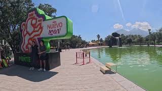 🚶‍♂️ MONTERREY MÉXICO 🇲🇽 | Paseo Santa Lucía ➜ Parque Fundidora | 4K Walking Tour