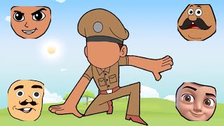 Must Watch Funny Little Singham Puzzle | Latest Cartoon Gameplay | Little Stino screenshot 5