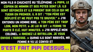 Mon fils : « Les amis du copain de maman parient sur ma mort ». J'ai amené mon bataillon.