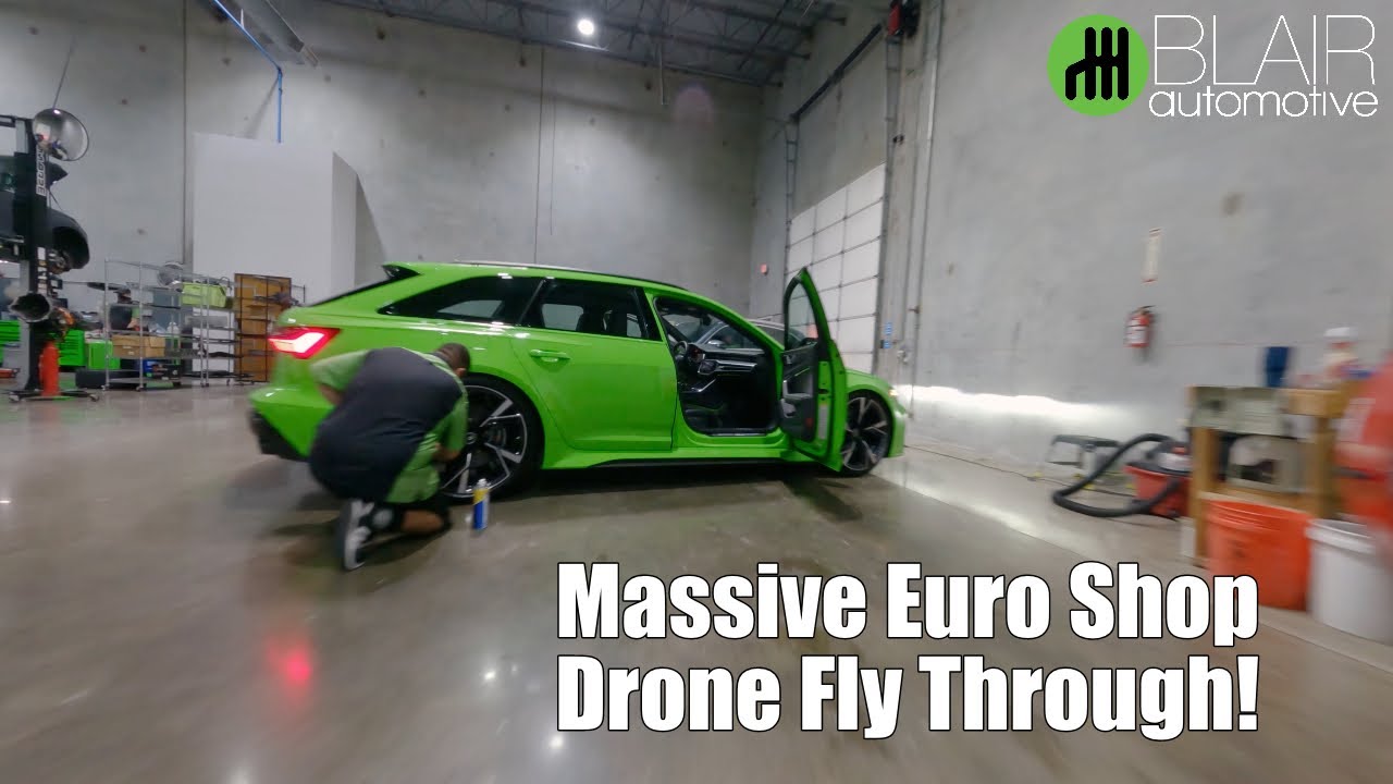 FPV DRONE Shop Tour! Blair Automotive European Service Carrollton, TX