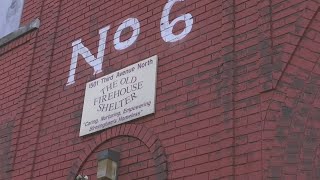 Firehouse shelter groundbreaking
