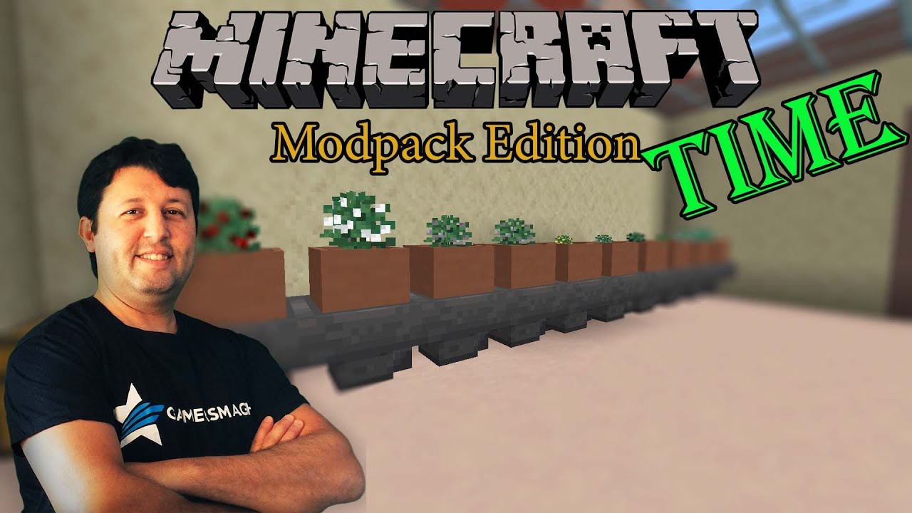 Minecraft Time 🎓 [Modpack Edition] #08 مالا نهاية من المعادن - YouTube