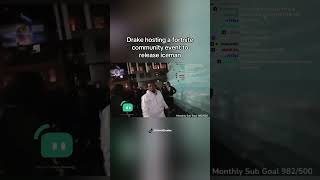 Drake album rollout is a fortnite community event #fortnite #trending #drake #iceman