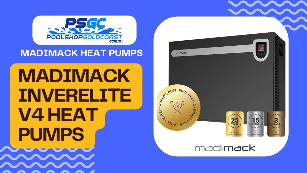 Madimack InverELITE V4 Pool Heat Pump Heaters