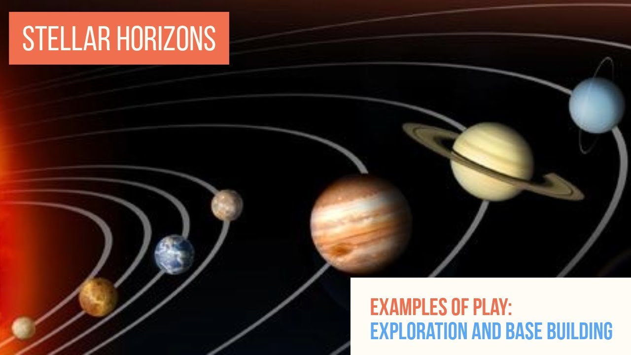 Stellar horizons Examples of play: Base building and exploration