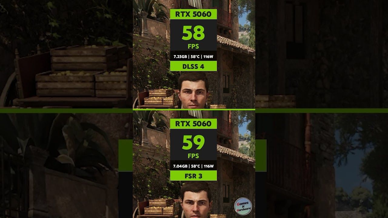 Mafia The Old Country : DLSS vs FSR Comparison (RTX 5060)